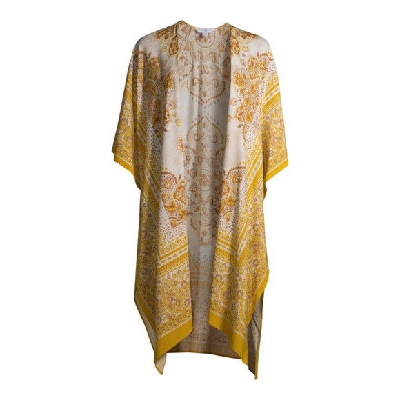 Boho Paisley Kimono 2X/3X - Picture 1 of 6